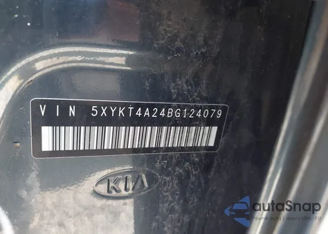 2011 Kia Sorento Lx V6 from USA, damaged, VIN 5XYKT4A24BG124079